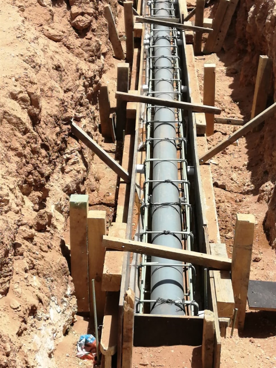 INFRASTRUCTURE & UTILITIES WORK FOR TWO PRODUCTION WELLS AT WA’AD AL SHAMAL WELL FIELD